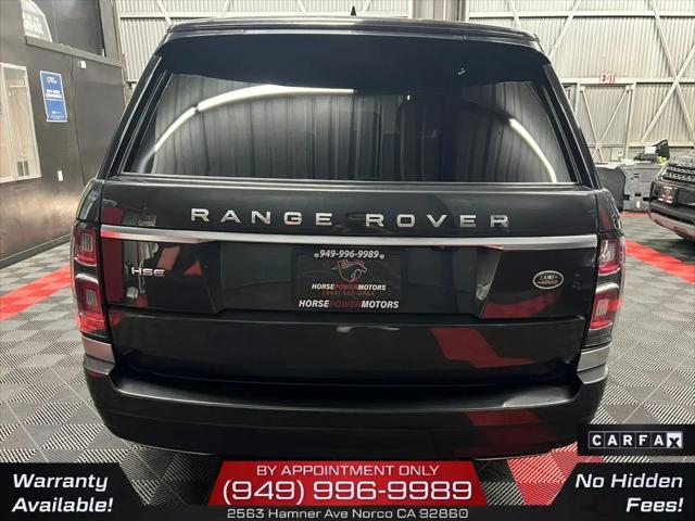 2019 Land Rover Range Rover 3.0L V6 Supercharged HSE