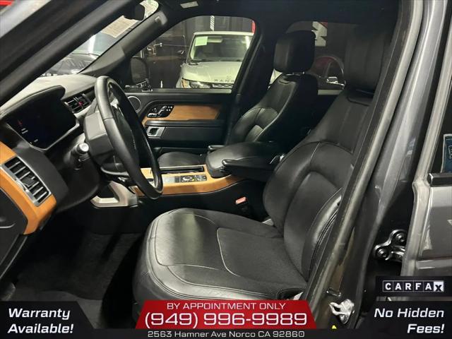 2019 Land Rover Range Rover 3.0L V6 Supercharged HSE