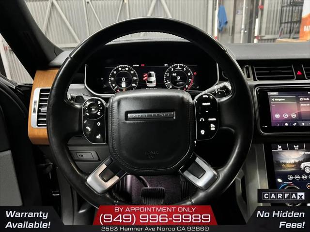 2019 Land Rover Range Rover 3.0L V6 Supercharged HSE