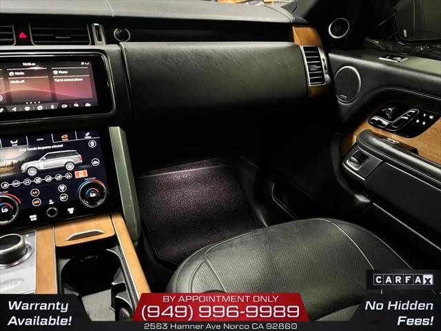 2019 Land Rover Range Rover 3.0L V6 Supercharged HSE