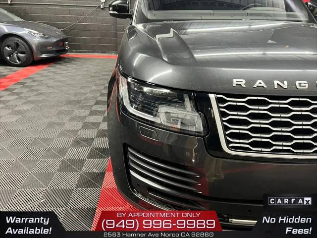 2019 Land Rover Range Rover 3.0L V6 Supercharged HSE