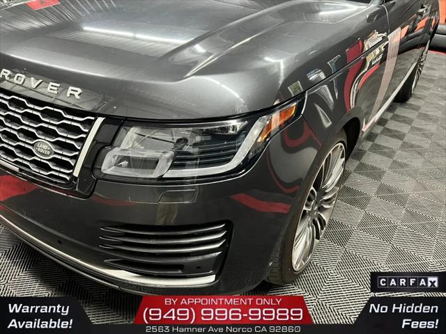 2019 Land Rover Range Rover 3.0L V6 Supercharged HSE