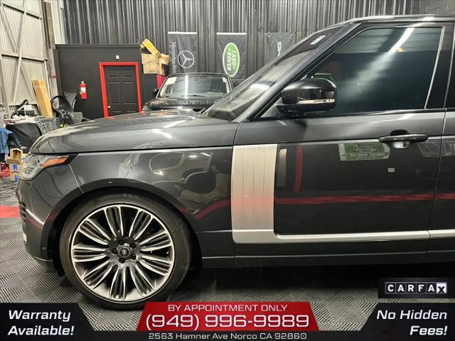 2019 Land Rover Range Rover 3.0L V6 Supercharged HSE