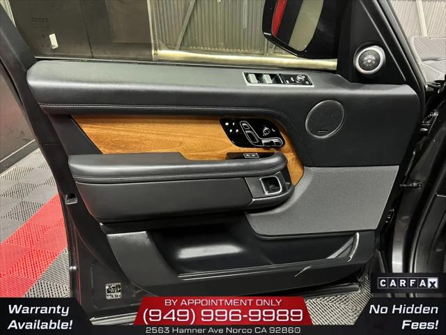 2019 Land Rover Range Rover 3.0L V6 Supercharged HSE