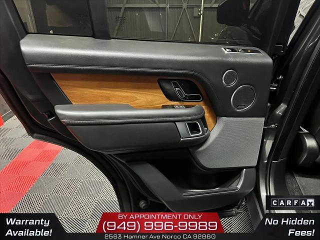 2019 Land Rover Range Rover 3.0L V6 Supercharged HSE