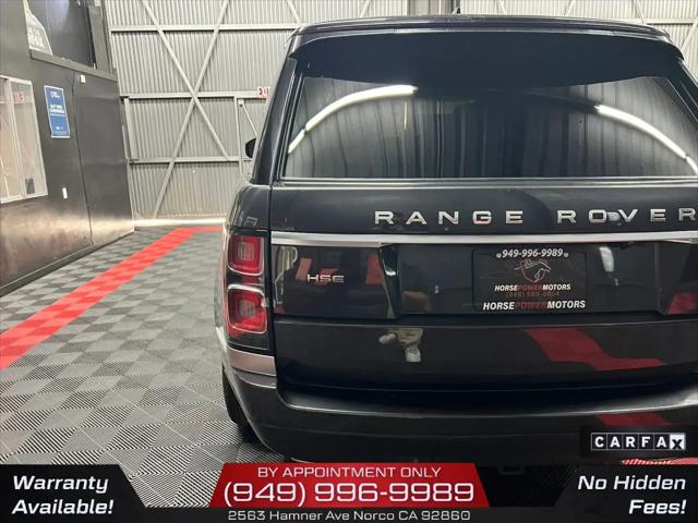 2019 Land Rover Range Rover 3.0L V6 Supercharged HSE