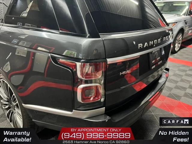 2019 Land Rover Range Rover 3.0L V6 Supercharged HSE