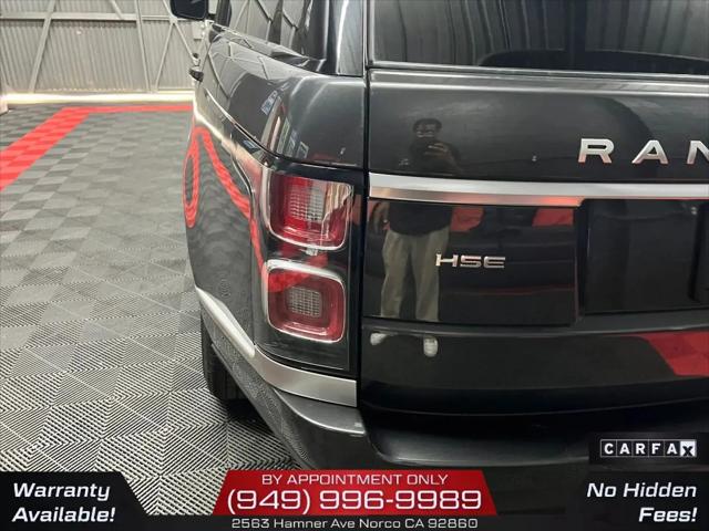 2019 Land Rover Range Rover 3.0L V6 Supercharged HSE