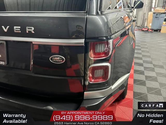 2019 Land Rover Range Rover 3.0L V6 Supercharged HSE