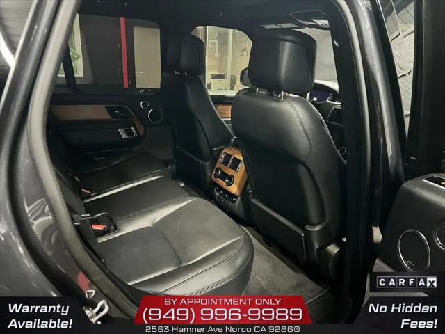 2019 Land Rover Range Rover 3.0L V6 Supercharged HSE