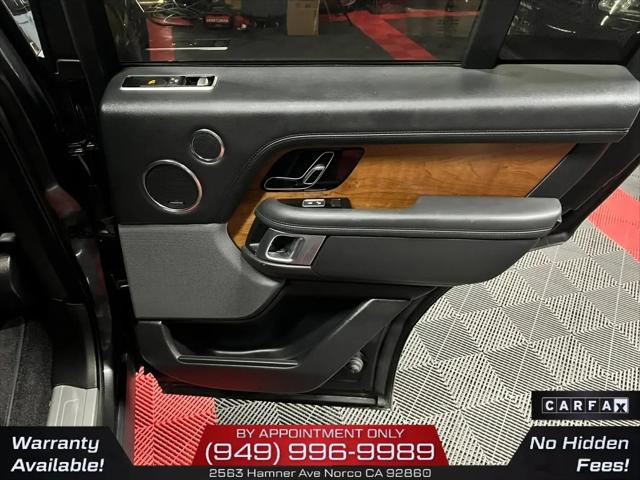 2019 Land Rover Range Rover 3.0L V6 Supercharged HSE