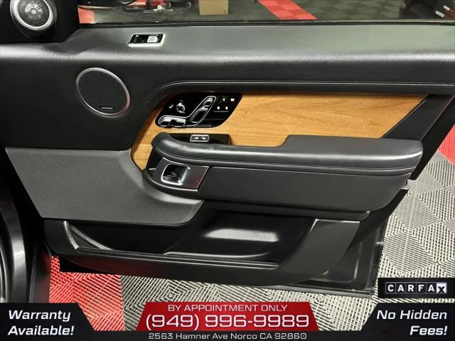 2019 Land Rover Range Rover 3.0L V6 Supercharged HSE