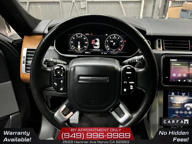 2019 Land Rover Range Rover 3.0L V6 Supercharged HSE
