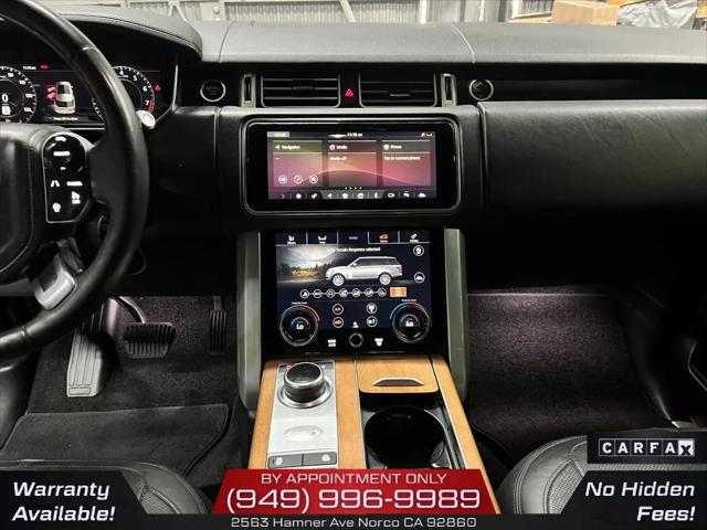2019 Land Rover Range Rover 3.0L V6 Supercharged HSE