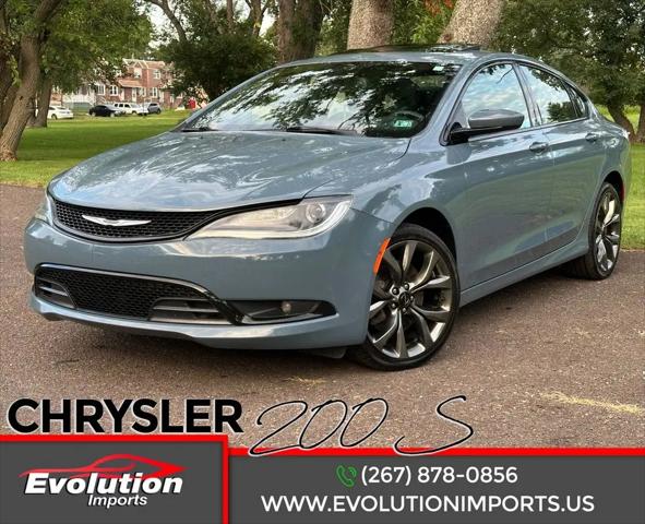 2015 Chrysler 200 S for sale in Bristol, PA
