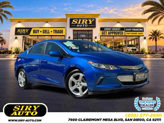 2017 Chevrolet Volt LT for sale in San Diego, CA