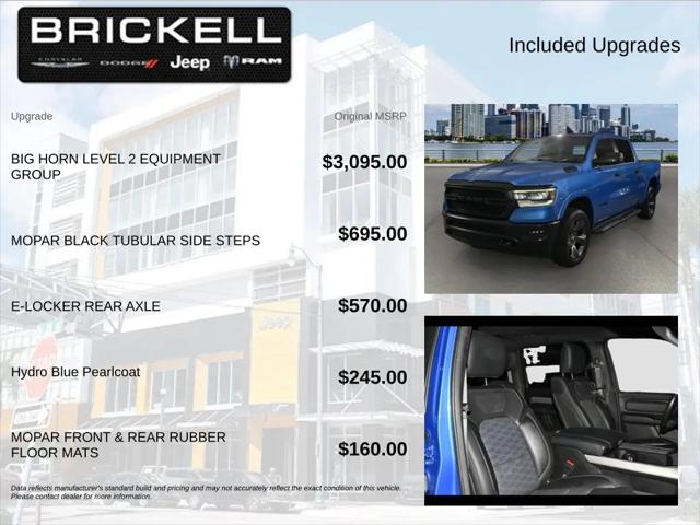 2023 Ram 1500 Big Horn Crew Cab 4x4 57 Box