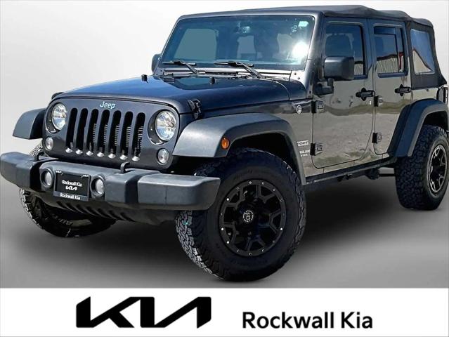 2017 Jeep Wrangler Unlimited Sport 4x4 for sale in Rockwall, TX