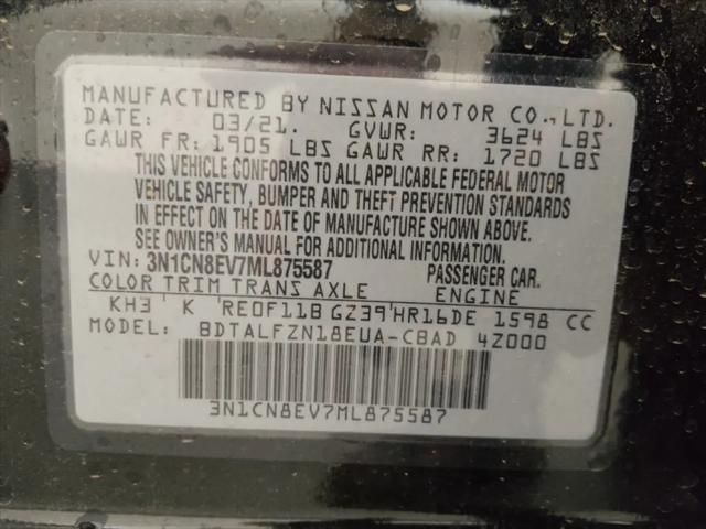 2021 Nissan Versa SV