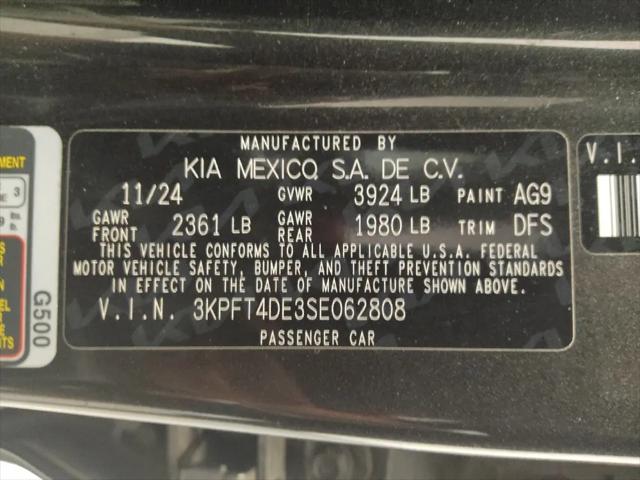 2025 Kia K4 LXS