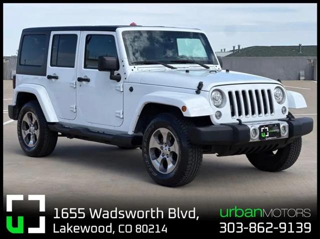 2017 Jeep Wrangler Unlimited Sahara 4x4 for sale in Lakewood, CO