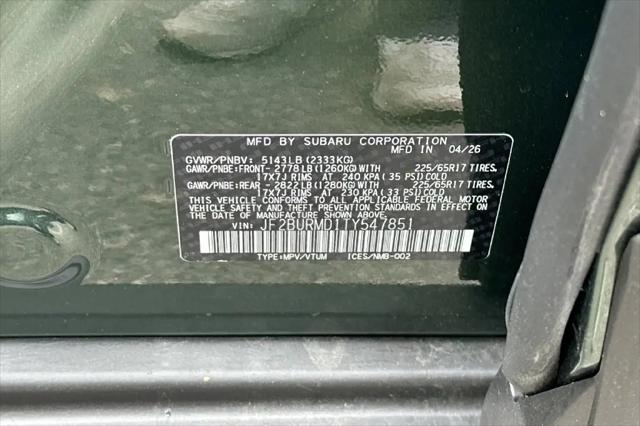 2026 Subaru Outback Wilderness