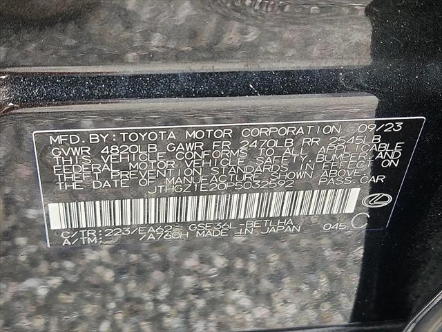2023 Lexus IS 350 F SPORT