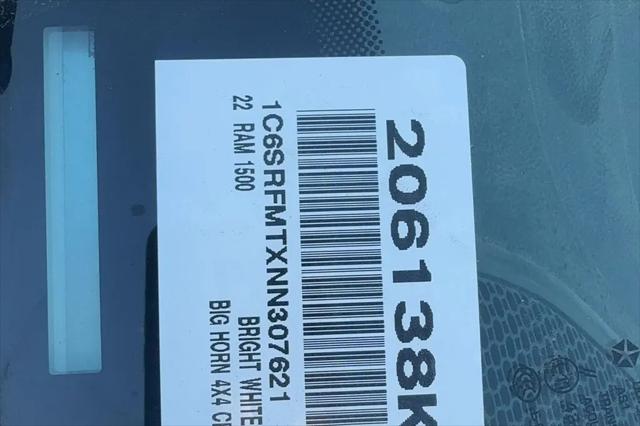 2022 Ram 1500 Big Horn