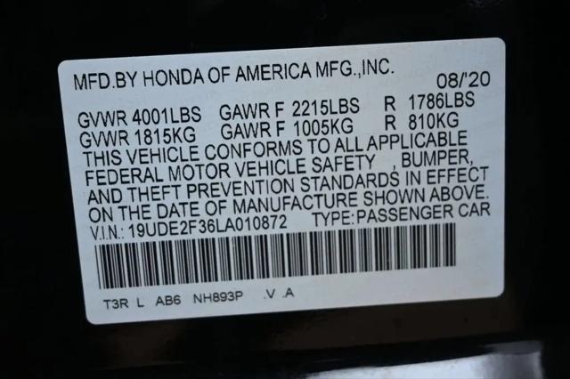 2020 Acura ILX Standard
