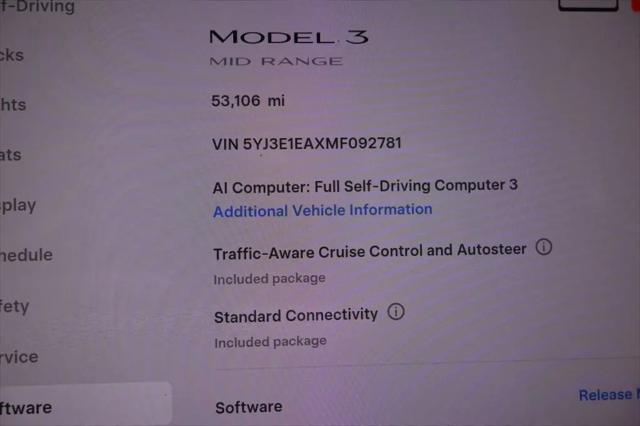 2021 Tesla Model 3 Standard Range Plus Rear-Wheel Drive