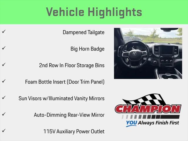 2020 Ram 1500 Big Horn Crew Cab 4x4 57 Box