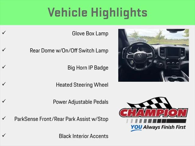 2020 Ram 1500 Big Horn Crew Cab 4x4 57 Box