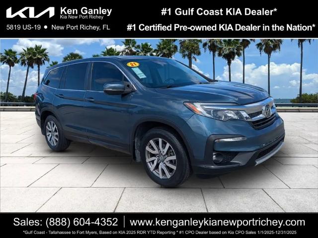 2021 Honda Pilot 2WD EX-L for sale in New Port Richey, FL