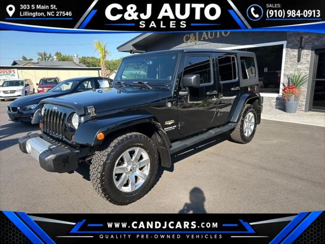 2013 Jeep Wrangler Unlimited Sahara for sale in Lillington, NC