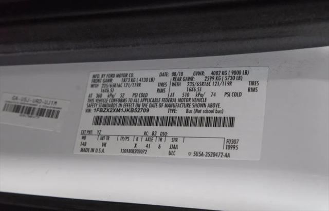 2018 Ford Transit XL