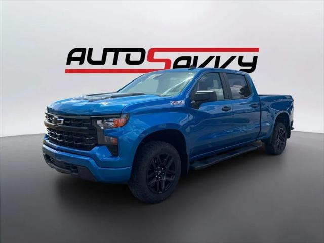 2022 Chevrolet Silverado 1500 4WD Crew Cab Standard Bed Custom Trail Boss for sale in Austin, TX