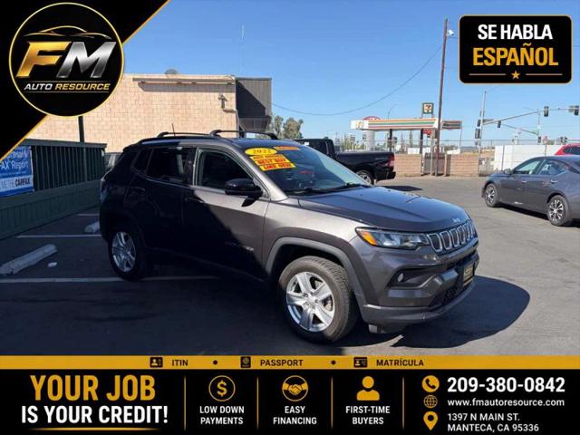 2022 Jeep Compass Latitude 4x4 for sale in Manteca, CA