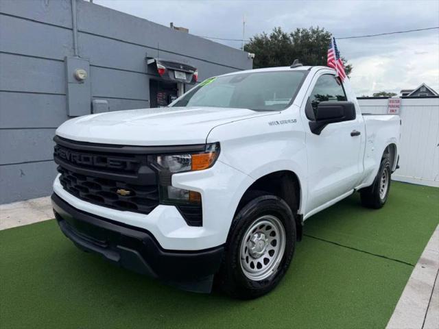 2023 Chevrolet Silverado 1500 2WD Regular Cab Standard Bed WT for sale in Orlando, FL