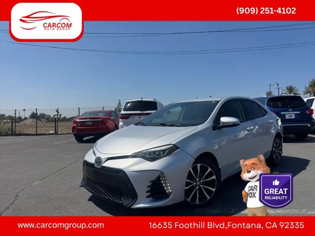 2017 Toyota Corolla SE for sale in Fontana, CA