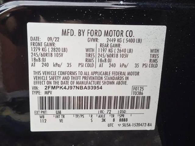2022 Ford Edge SEL