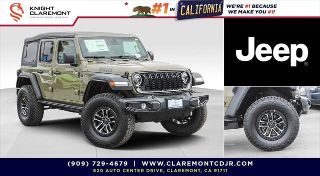 2026 Jeep Wrangler 4-Door Willys 4x4 for sale in Claremont, CA