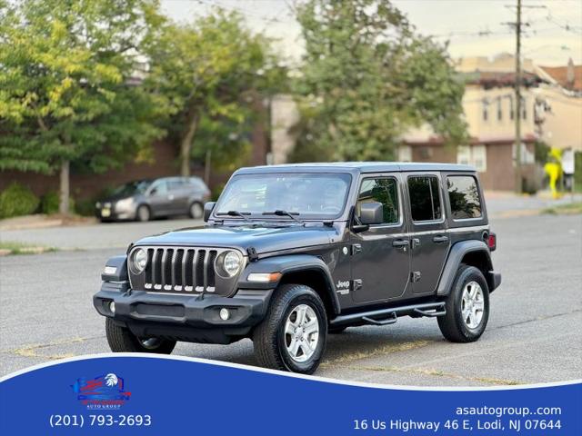 2018 Jeep Wrangler Unlimited Sport S 4x4 for sale in Lodi, NJ