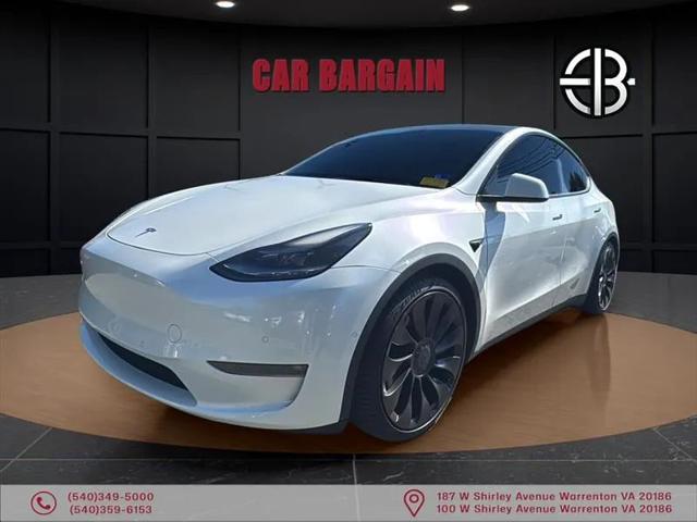 2021 Tesla Model Y Performance Dual Motor All-Wheel Drive for sale in Warrenton, VA