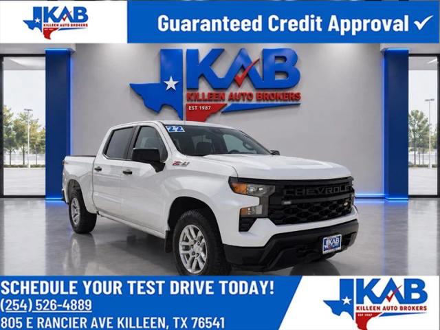 2022 Chevrolet Silverado 1500 4WD Crew Cab Short Bed WT for sale in Killeen, TX