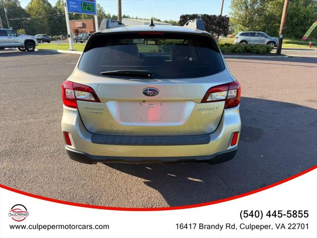 2016 Subaru Outback 2.5i Limited