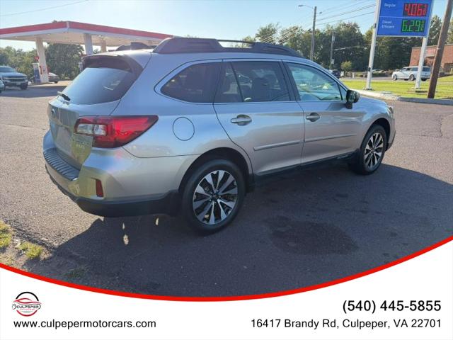 2016 Subaru Outback 2.5i Limited