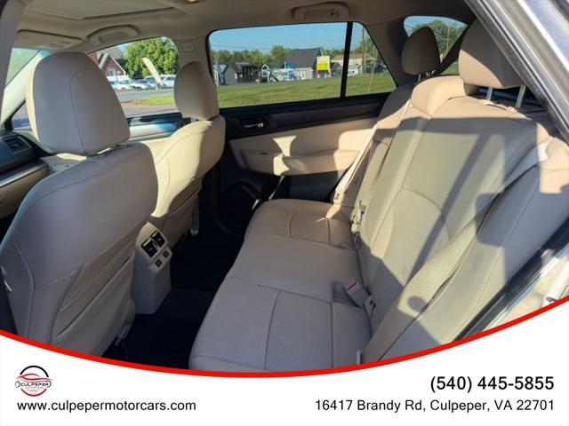 2016 Subaru Outback 2.5i Limited