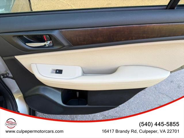2016 Subaru Outback 2.5i Limited