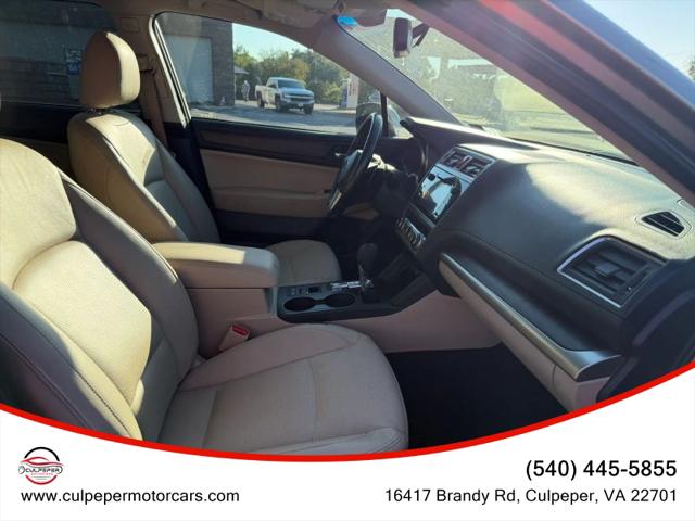 2016 Subaru Outback 2.5i Limited