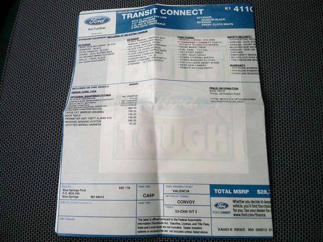 2019 Ford Transit Connect XL